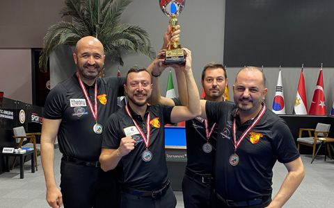 Bilardo Takımımız Türkiye İkincisi
