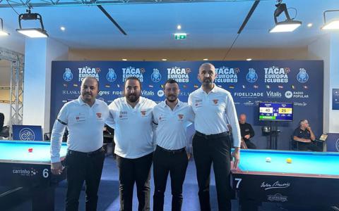 Bilardo takımımız Avrupa 6.’sı