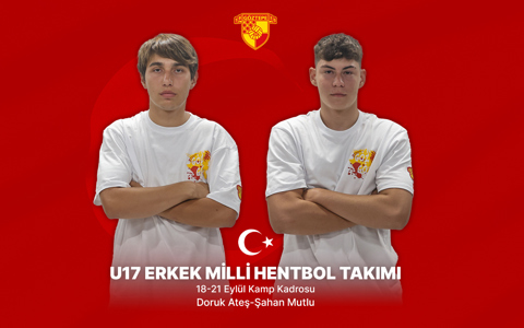 Hentbolcularımıza Milli Davet