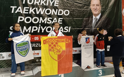 Taekwondo sporcumuzdan derece