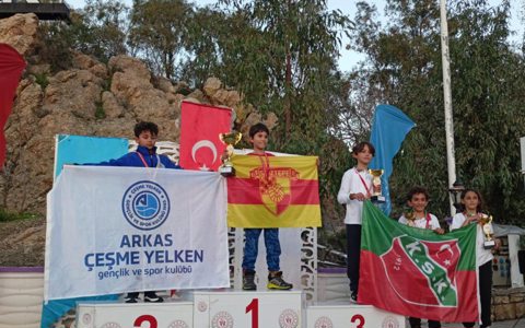 Minik Yelkencilerimiz Madalyalar ile döndü