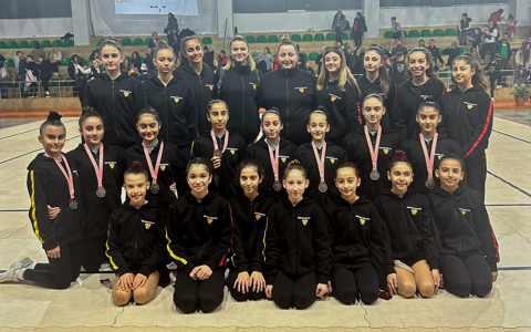 Aerobik Cimnastik Türkiye Şampiyonası'nda 11 Madalya