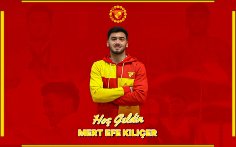 Göztepe Olimpik ailesinin yeni üyesi; Milli Cimnastikçi Mert Efe Kılıçer
