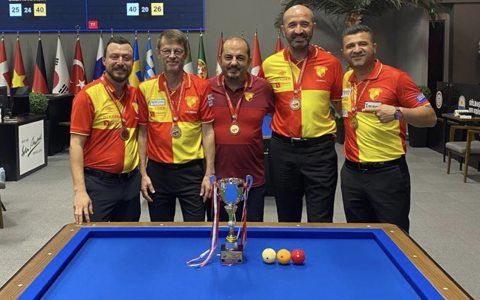 Bilardo Takımımız 3. oldu