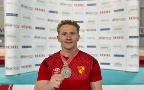 Ayberk'ten Madalya Geldi