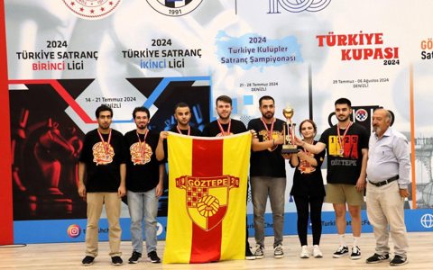 Göztepe Satranç Birinci Lig’e yükseldi