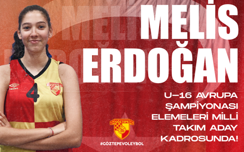 Melis Erdoğan, U-16 Milli Takımında