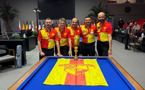 100.yılımızda bir şampiyonluk da bilardo takımımızdan!