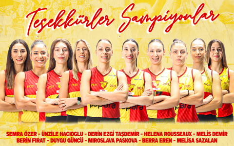 Teşekkürler Şampiyonlar