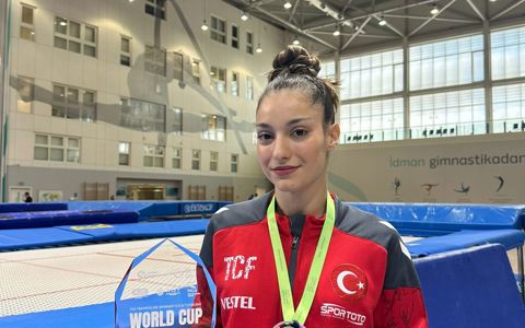 Sıla’dan Göztepe’deki ilk Uluslararası Madalya