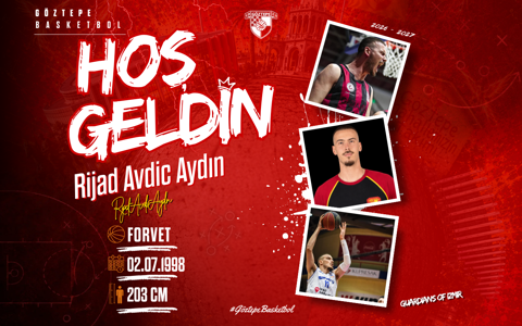Göztepe’mize Hoş Geldin Rijad Avdic Aydın