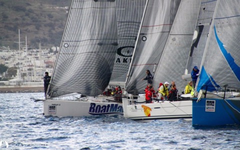 Bodrum'da Göztepe Yelken Rüzgarı