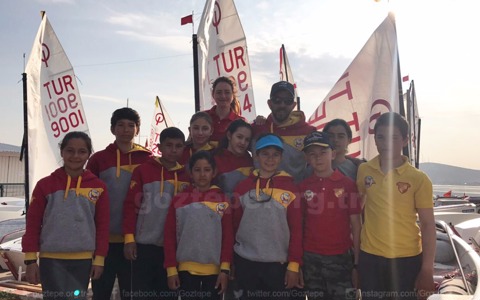 Yelkencilerimiz Türkiye Şampiyonası'nda